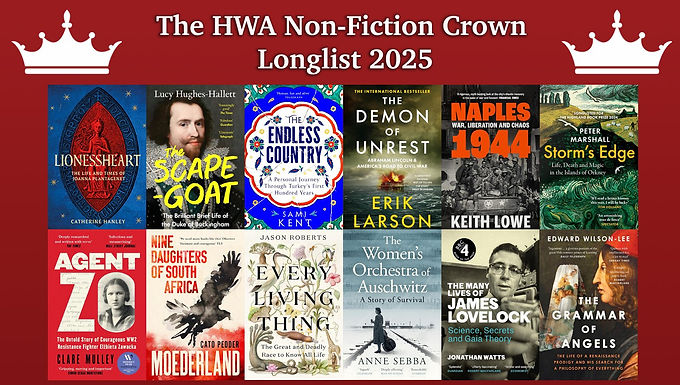 GRAMMAR Longlisted for HWA Crown