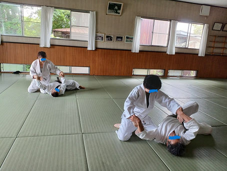 合気道浩然館 雨上がりの空に