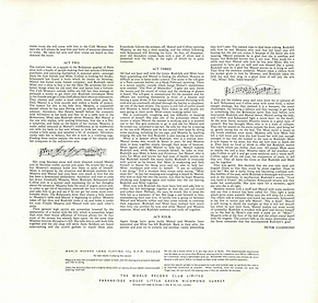 Sleeve notes were often written by Peter Gammond, acclaimed music critic and author.