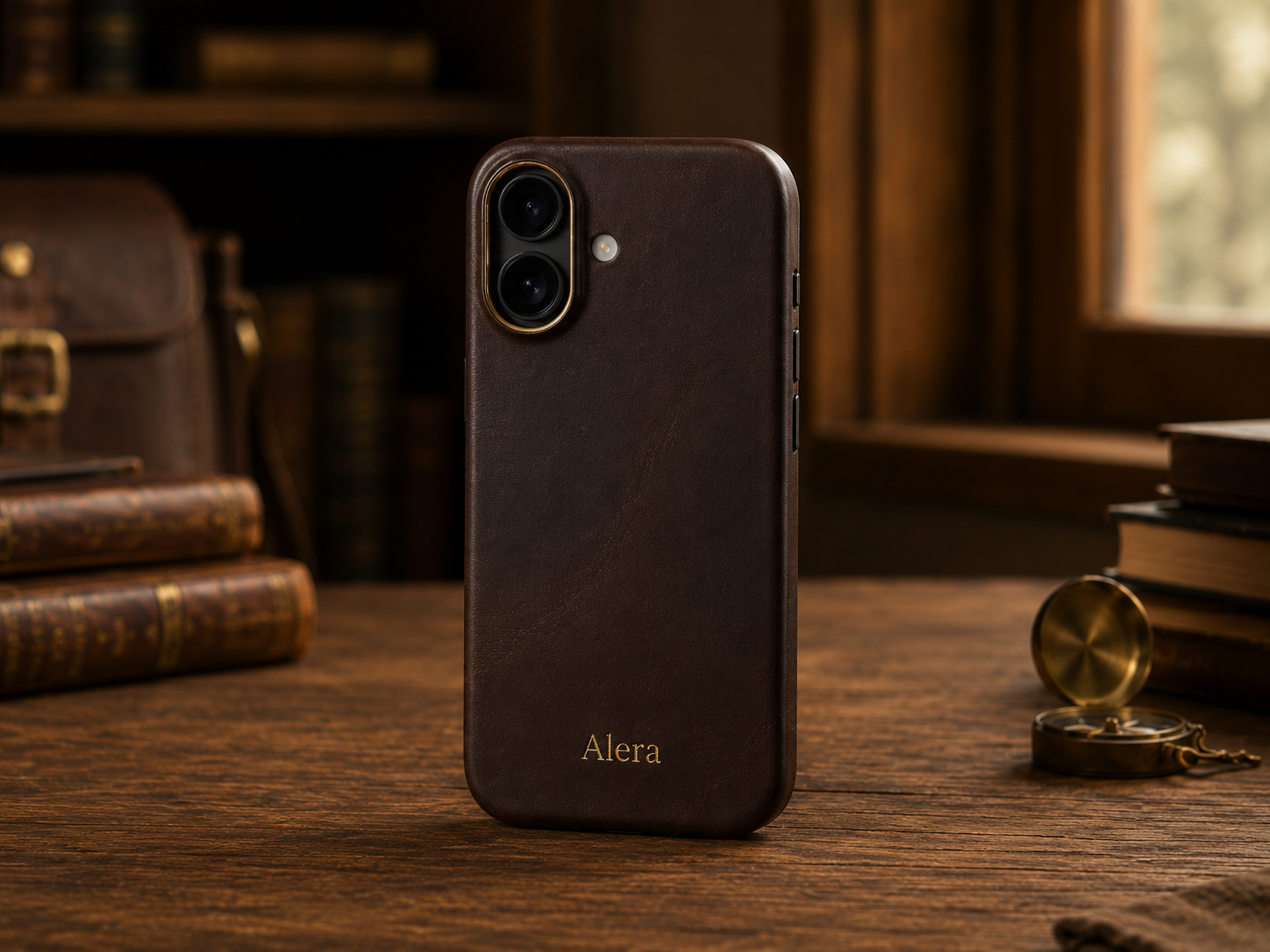 IPA iPhone 17 Case Leather
