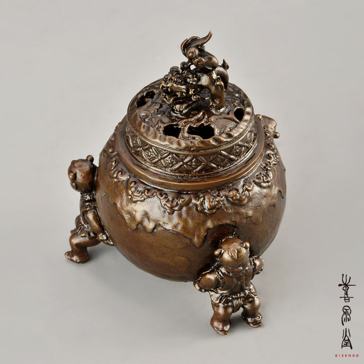 サムネイル： 丸茶壷型香炉