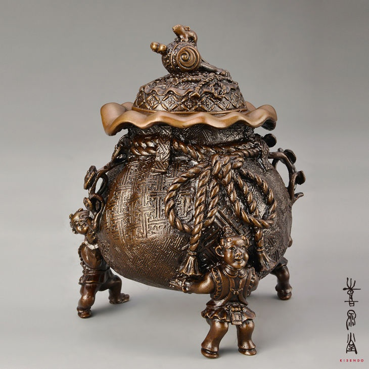 サムネイル： 茶袋型香炉 大