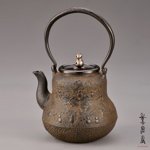 鉄瓶 ひょうたん 銘あり 瓢箪爛漫鉄瓶 | 喜泉堂