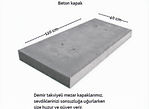 120/40/5 cm mezar kapağı