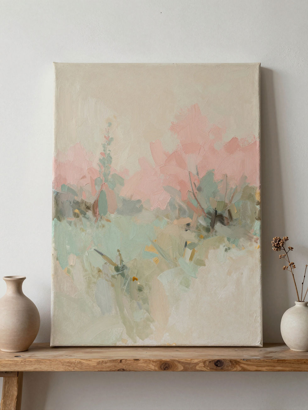 Textured Pastel Painting