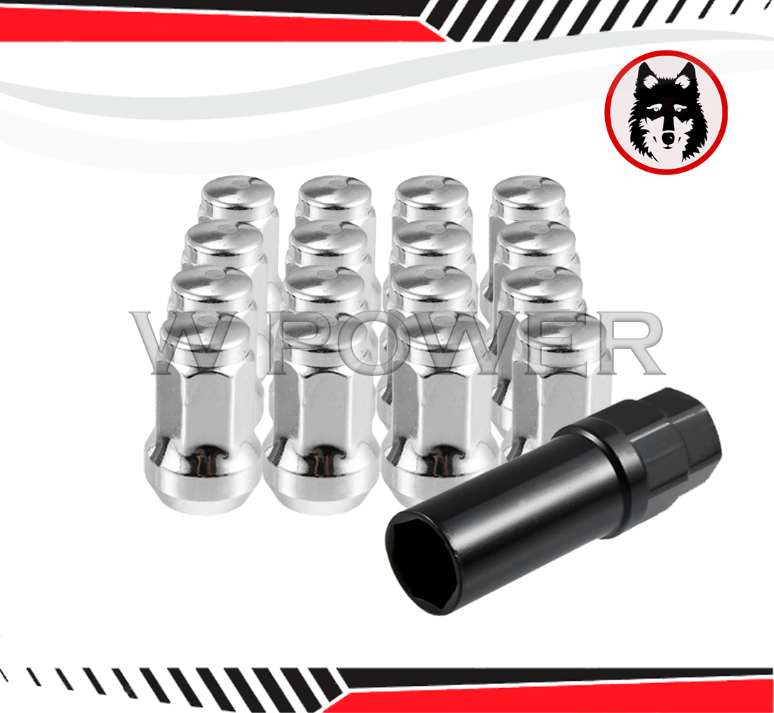 SET TUERCA HEPTAGONAL  CROMADA  16+1