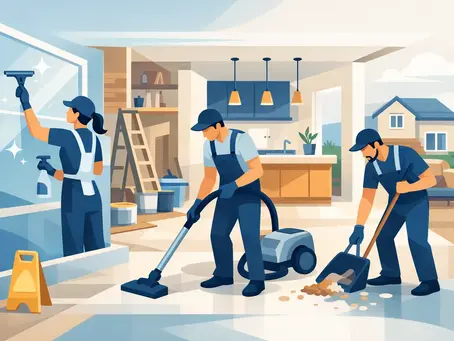Residential Cleaning After Construction Done Right