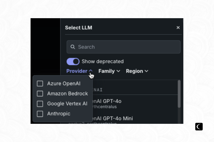 Criando um Blueprint com LLM na plataforma DataRobot 3
