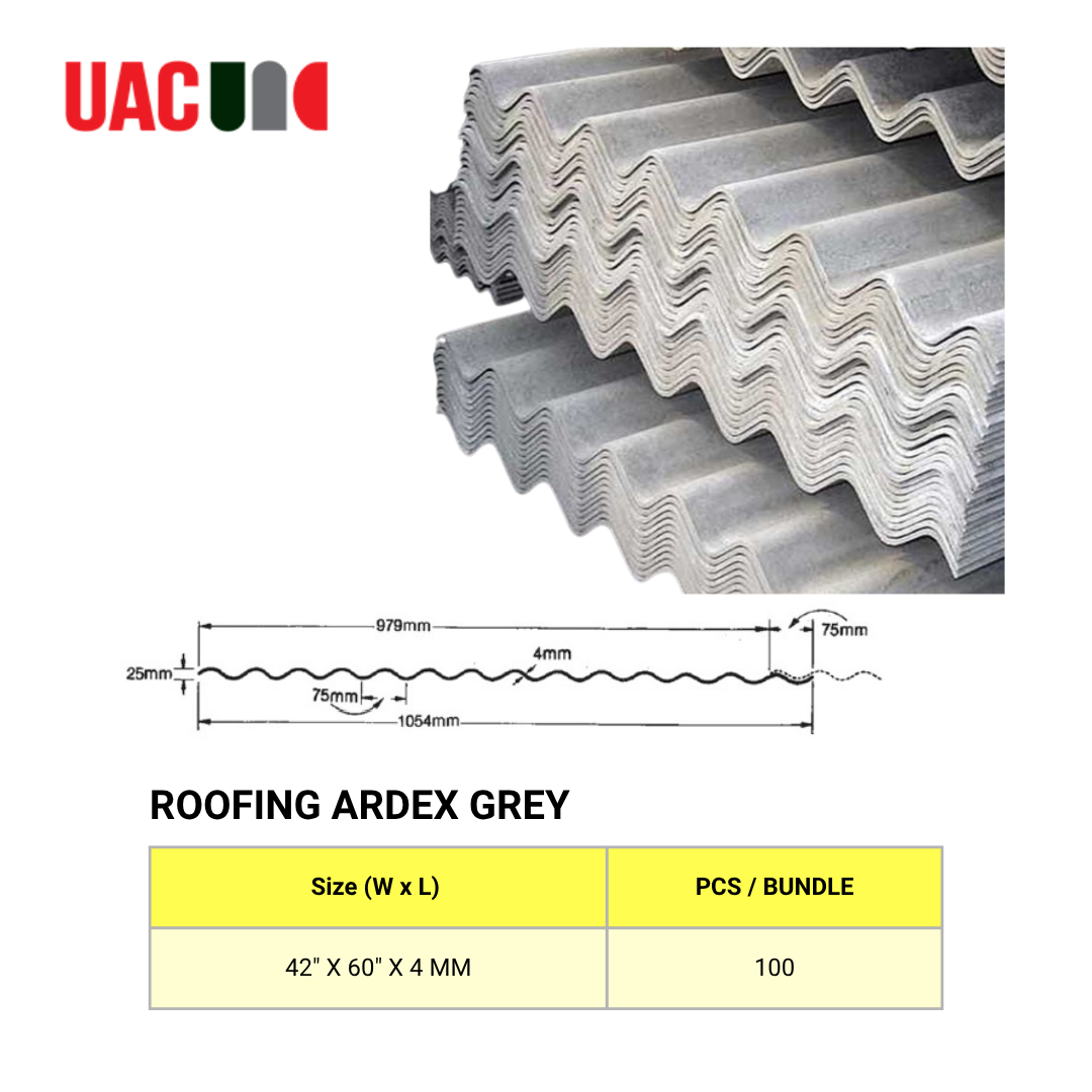 UAC Roofing Ardex Grey