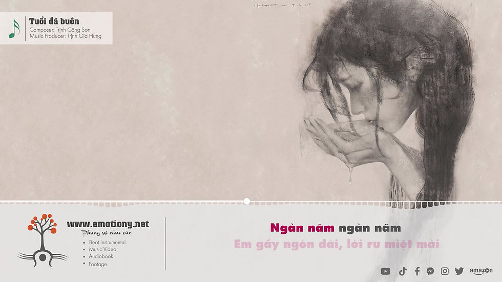 Hình thu nhỏ: Tuổi đá buồn - Trịnh Công Sơn - Beat Instrumental by Trịnh Gia Hưng - Emotiony