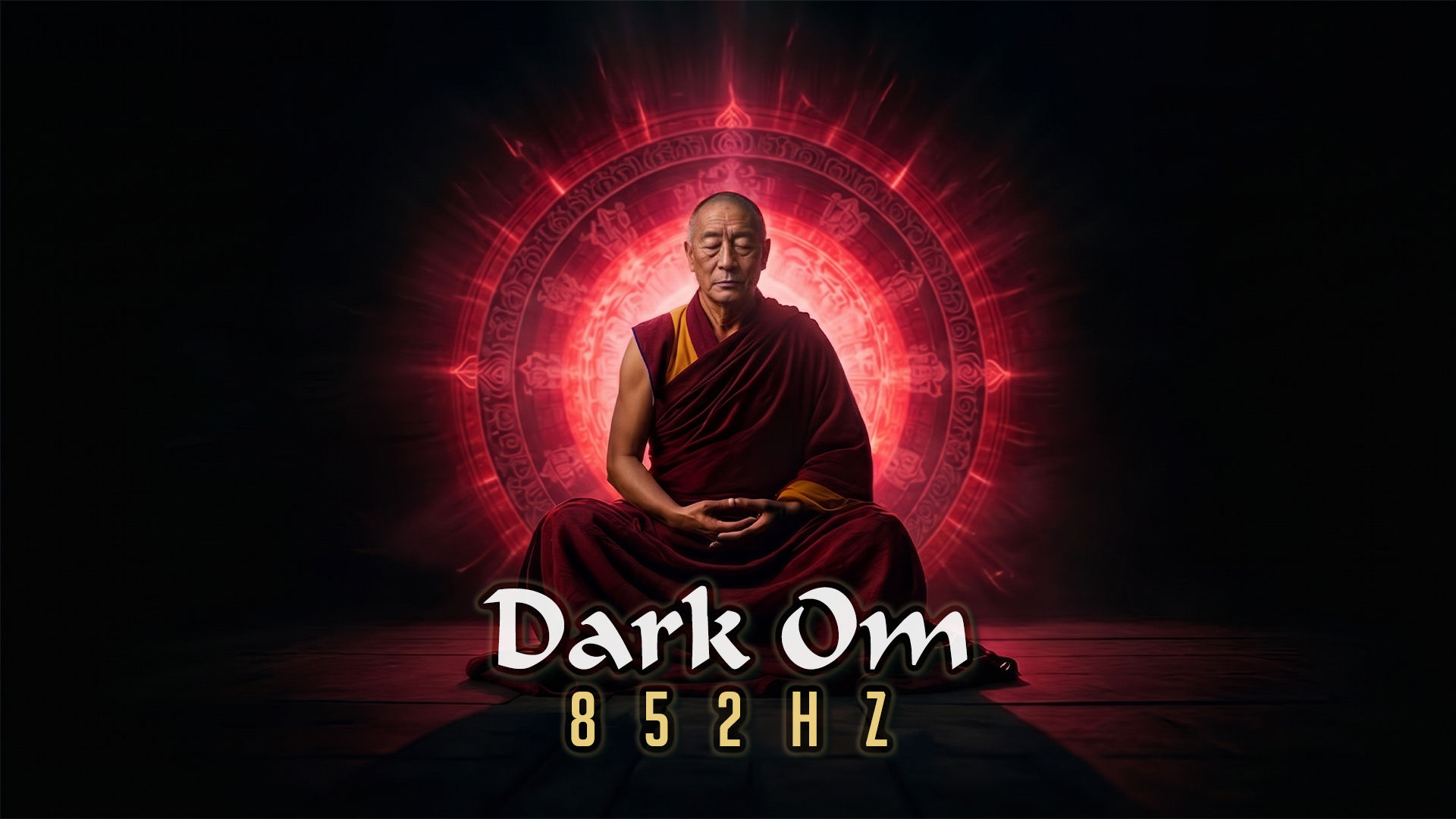 852Hz Tibetan Dark Om Throat Chanting: Awaken Intuition & Spiritual Order