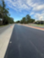 50mm Asphalt tape used to seal all joints between new and existing asphalt. Stops water ingress and