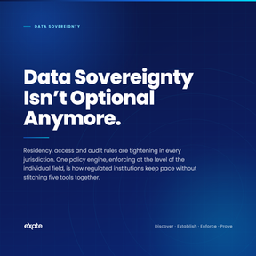 Data Sovereignty Isn’t Optional Anymore. Here’s How eXate Makes It Achievable.