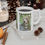 Thumbnail: Std Ceramic Mug-Staffie Dog Sat In Bluebell Woods-Caption of 'I'm not so scary!'