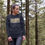 Thumbnail: Women's Crewneck Sweater  - Golden Eyes - Certified Organic Cotton