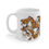 Thumbnail: Std Ceramic Mug -  Rusty Butterfly Design - Perfect gift for nature lovers. 