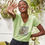 Thumbnail: Women's V-Neck T-shirt - Paws Up! -   Certified Organic Cotton