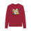 Thumbnail: Women's Crewneck Sweater - Autumn Corgi -  Certified Organic Cotton