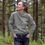 Thumbnail: Women's Crewneck Sweater  - Daisy Steps - Certified Organic Cotton
