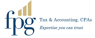 FPG Tax Logo Large letters