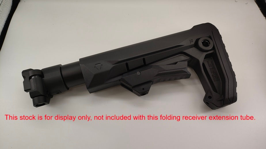 Thumbnail: MCX MPX Folding Receiver Extension Mil-Spec Tube