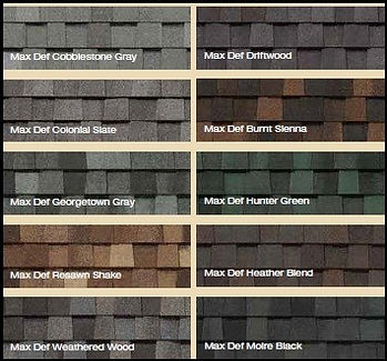 shingle selection in Youngstown