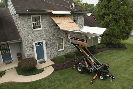 Equipter being used in Youngstown Ohio