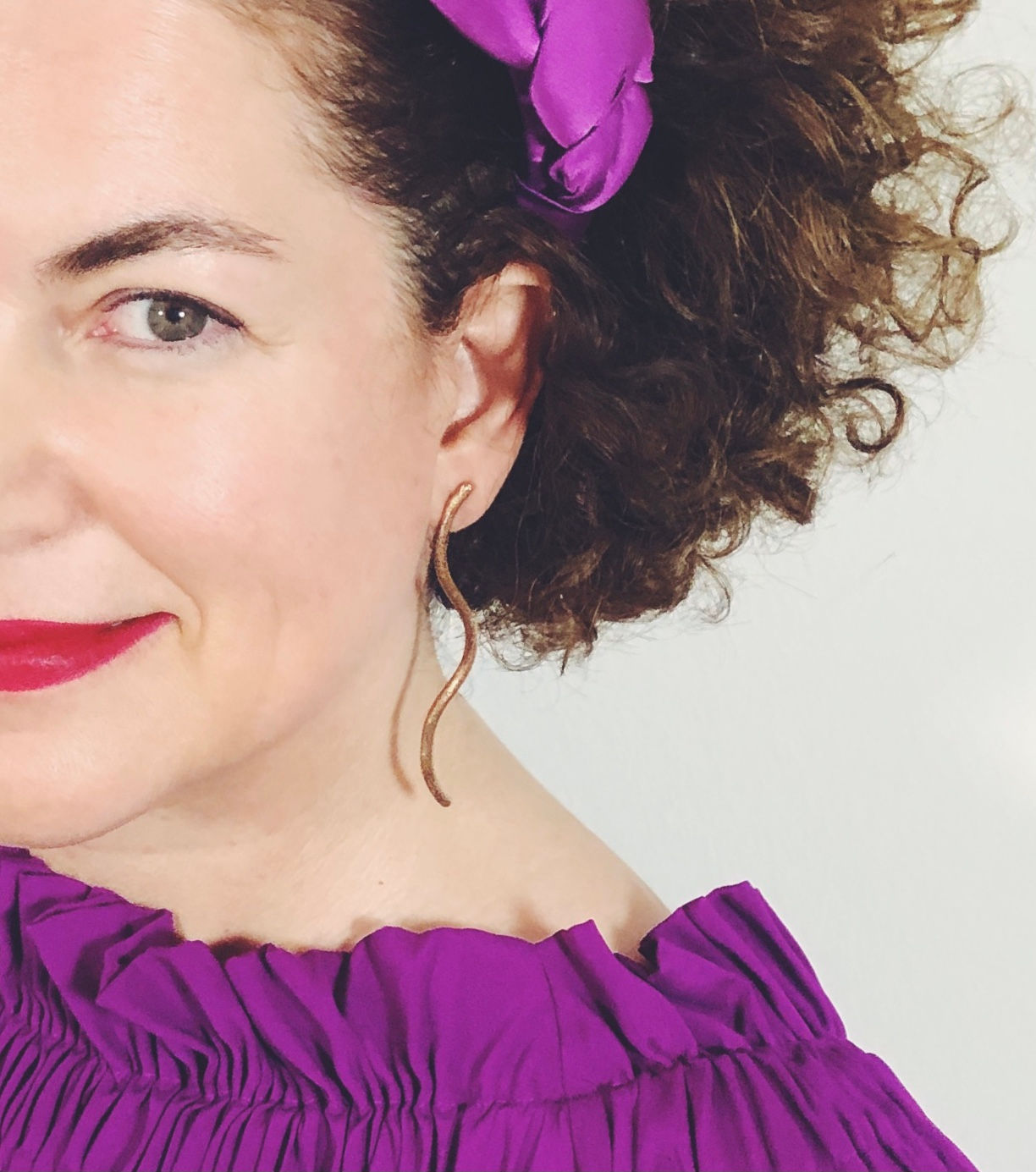 Bronze Ohrringe SABINA lang