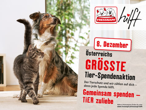 Fressnapf Spendenaktion - Ein voller Erfolg
