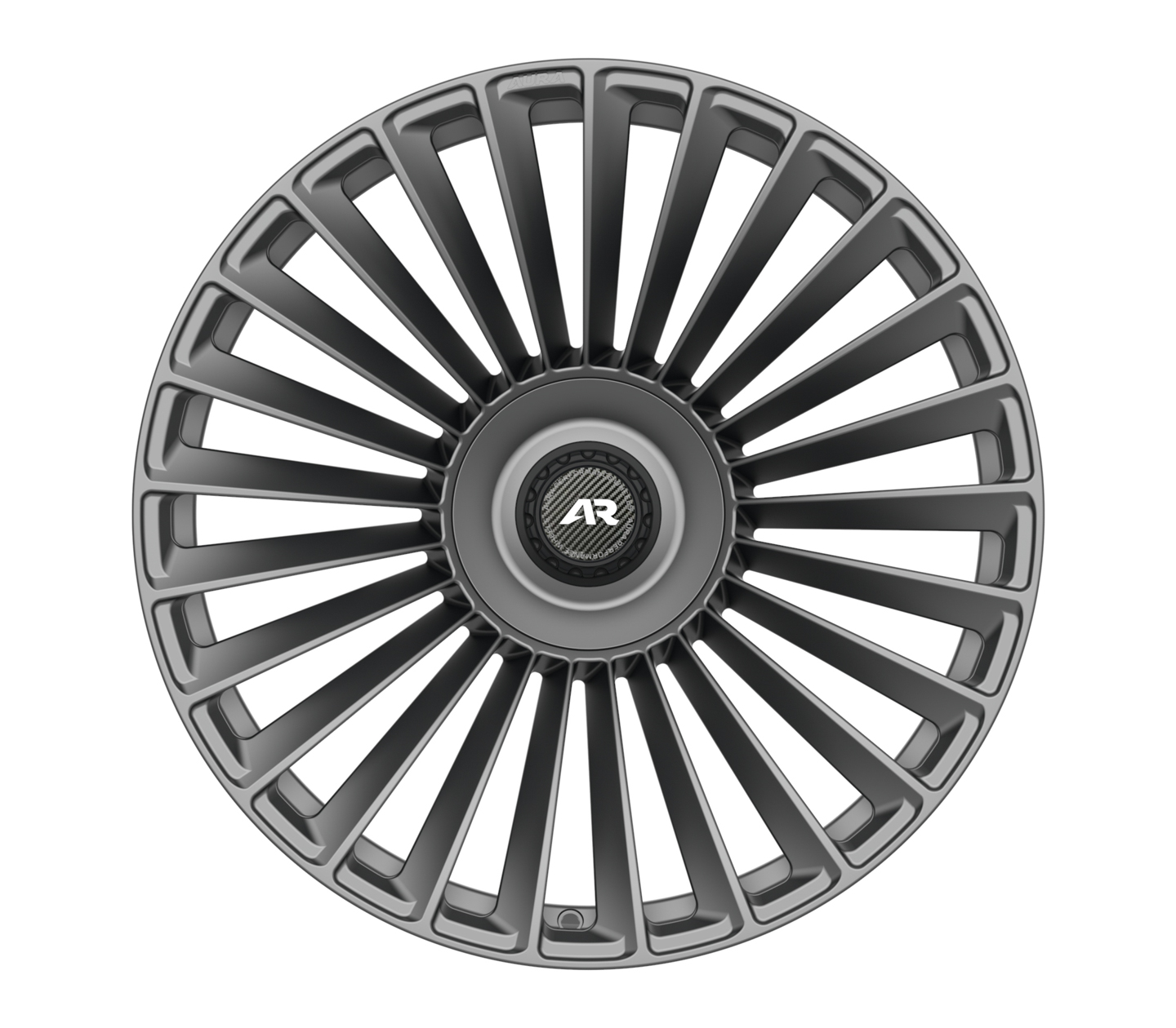 Aura Forged Wheels AURUM ONE satin grey with center-lock cap