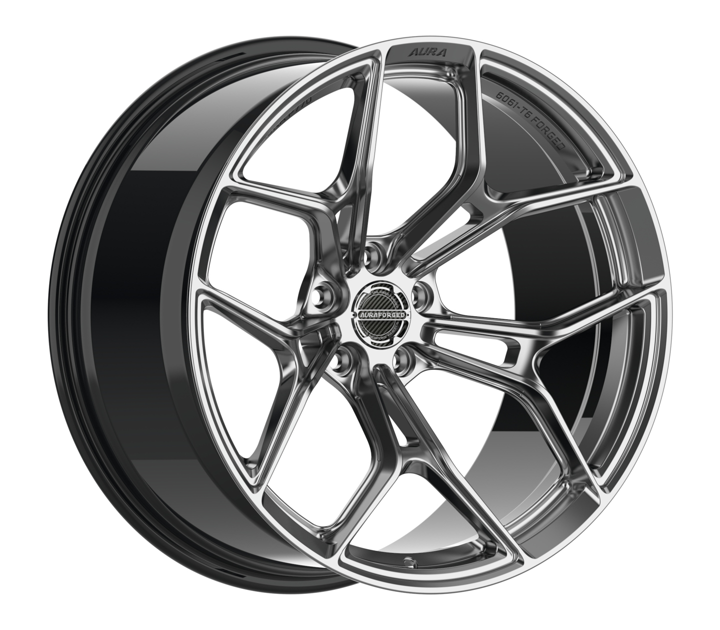 Aura Forged Precision Series P770 Forged Wheels Diamond Black