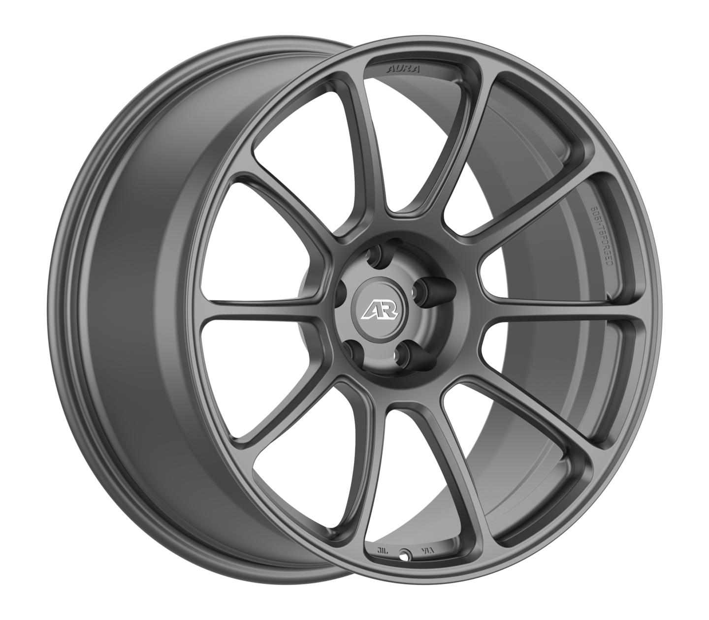 Aura Forged Iconic AR-i55 Forged Wheels - Satin Grey