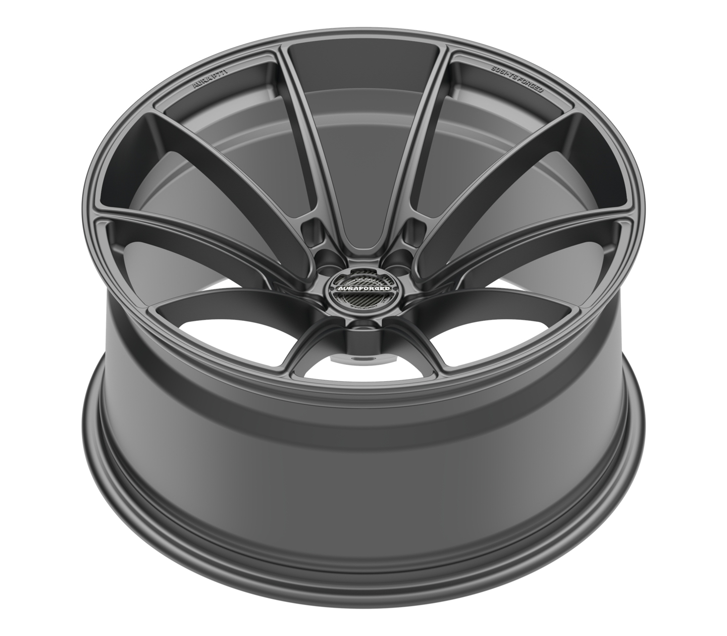 Aura Forged Wheels Precision Series P771 Satin Grey Forged Wheels