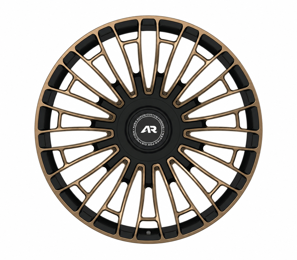 Aura Forged Aurum Eight Forged Wheels Satin Bronze