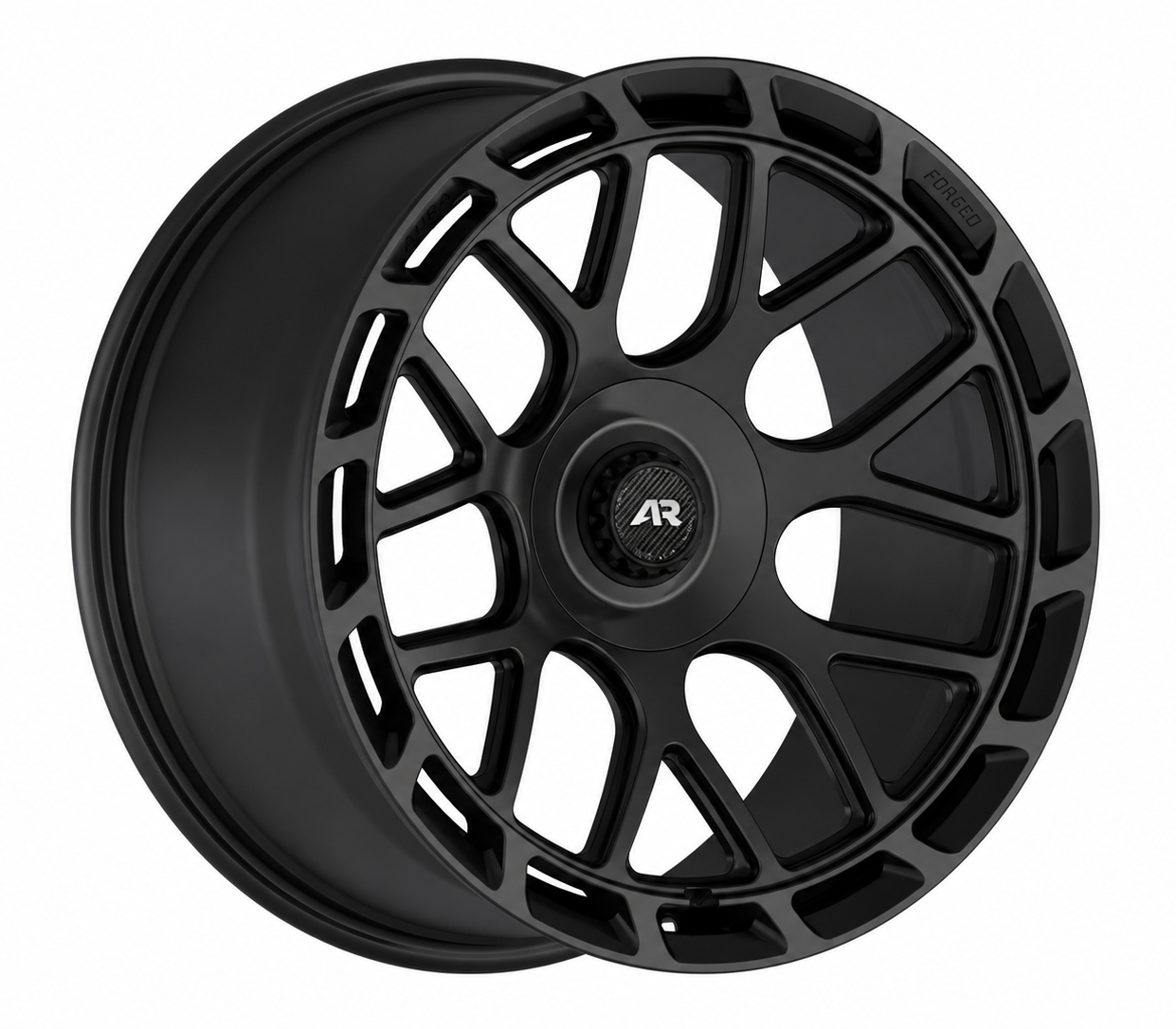 Aura Forged Aero-Forged Aero Performance AF-03 Forged Wheels Satin Black