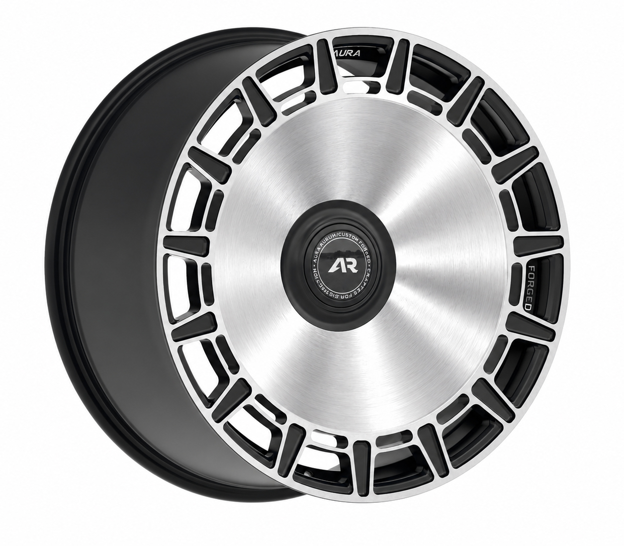 Aura Forged Aurum Seven Forged Wheels - Brushed