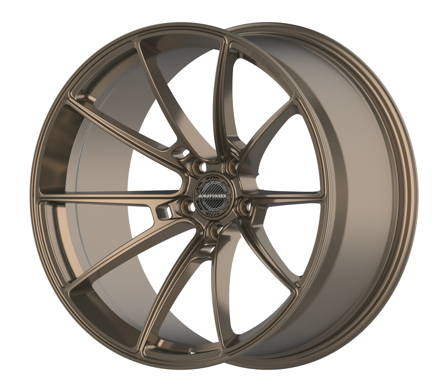 Aura Forged Wheels Precision Series P771 Satin Bronze Forged Wheels