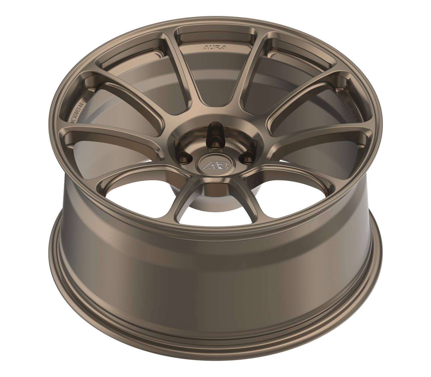 Aura Forged Iconic AR-i55 Forged Wheels - Satin Bronze