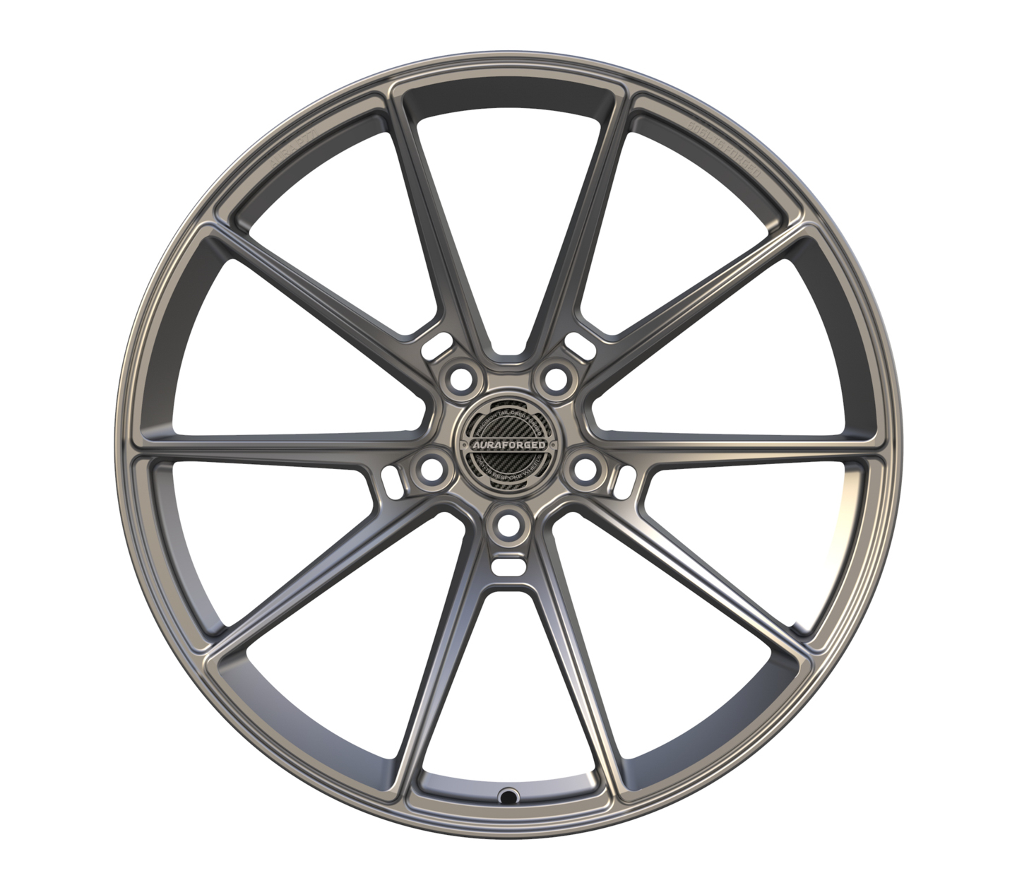 Aura Forged Wheels Precision Series P771 Tinted Satin Silver Forged Wheels