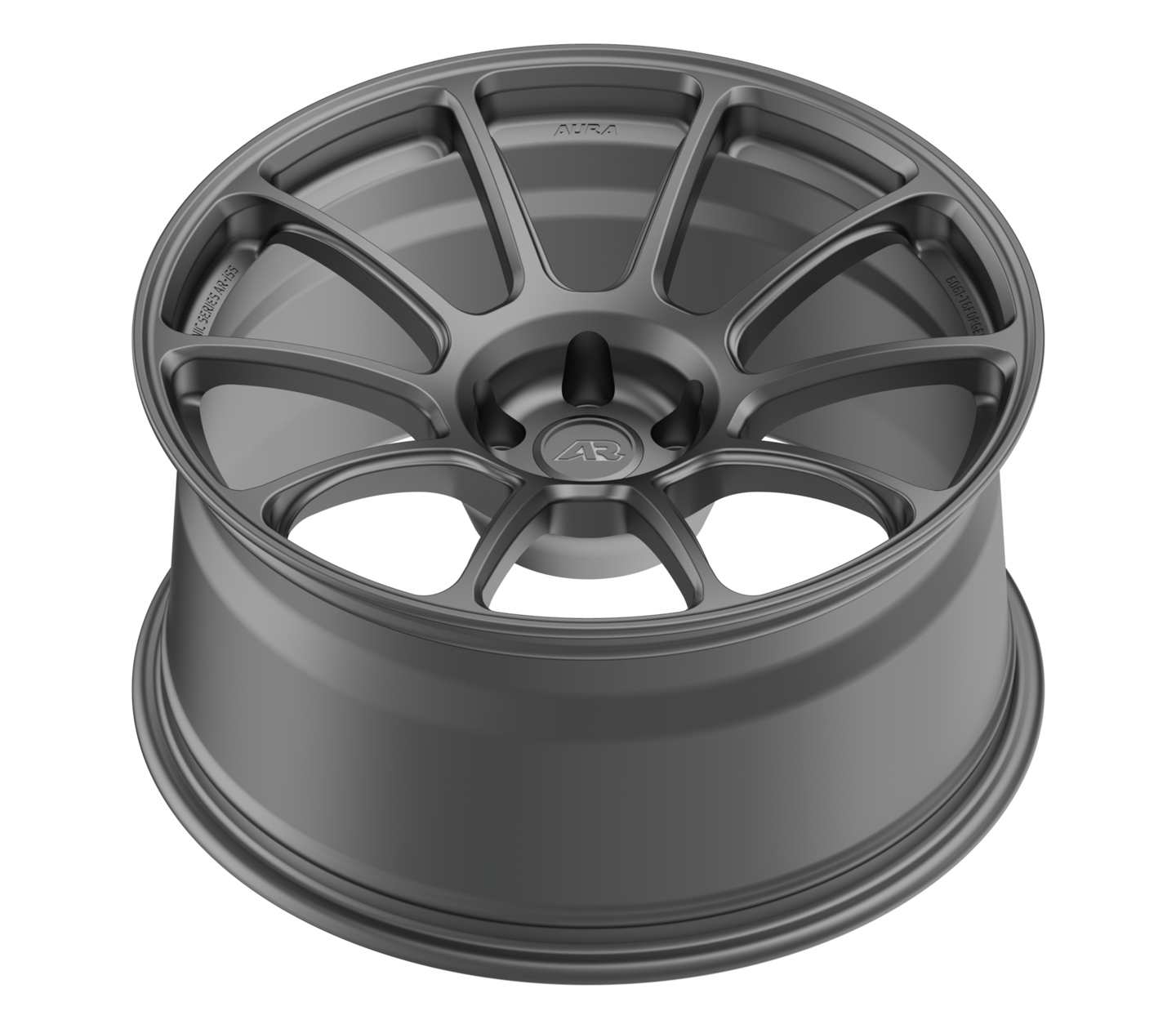 Aura Forged Iconic AR-i55 Forged Wheels - Satin Grey