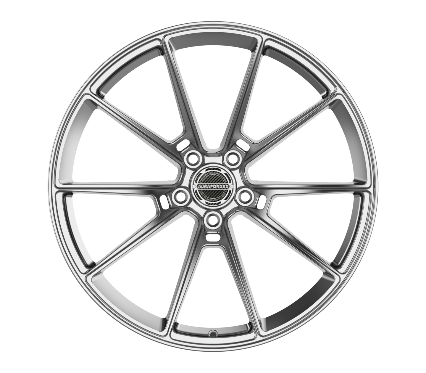 Aura Forged Wheels Precision Series P771 Diamond Black Forged Wheels