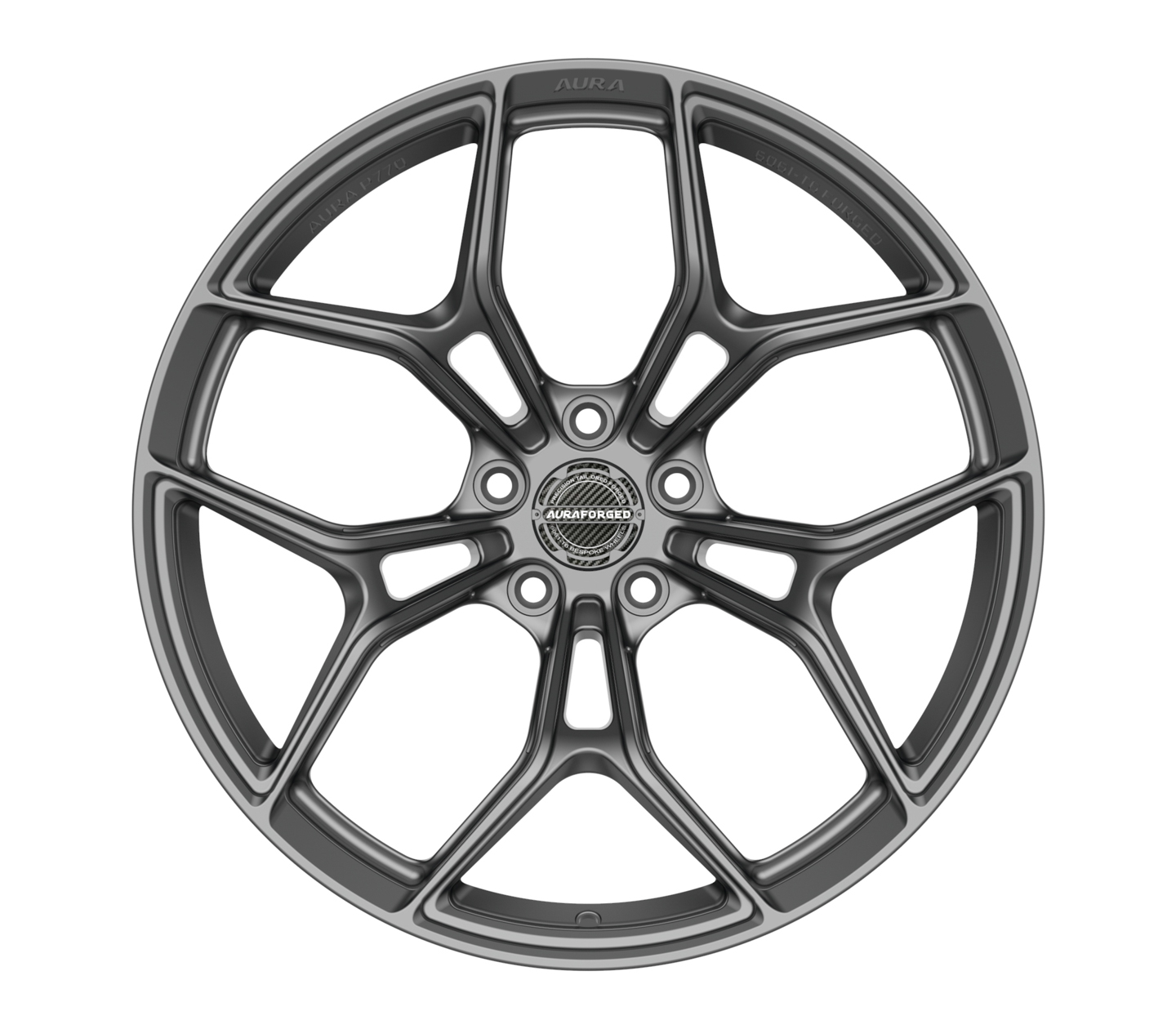 Aura Forged Precision Series P770 Forged Wheels satin grey