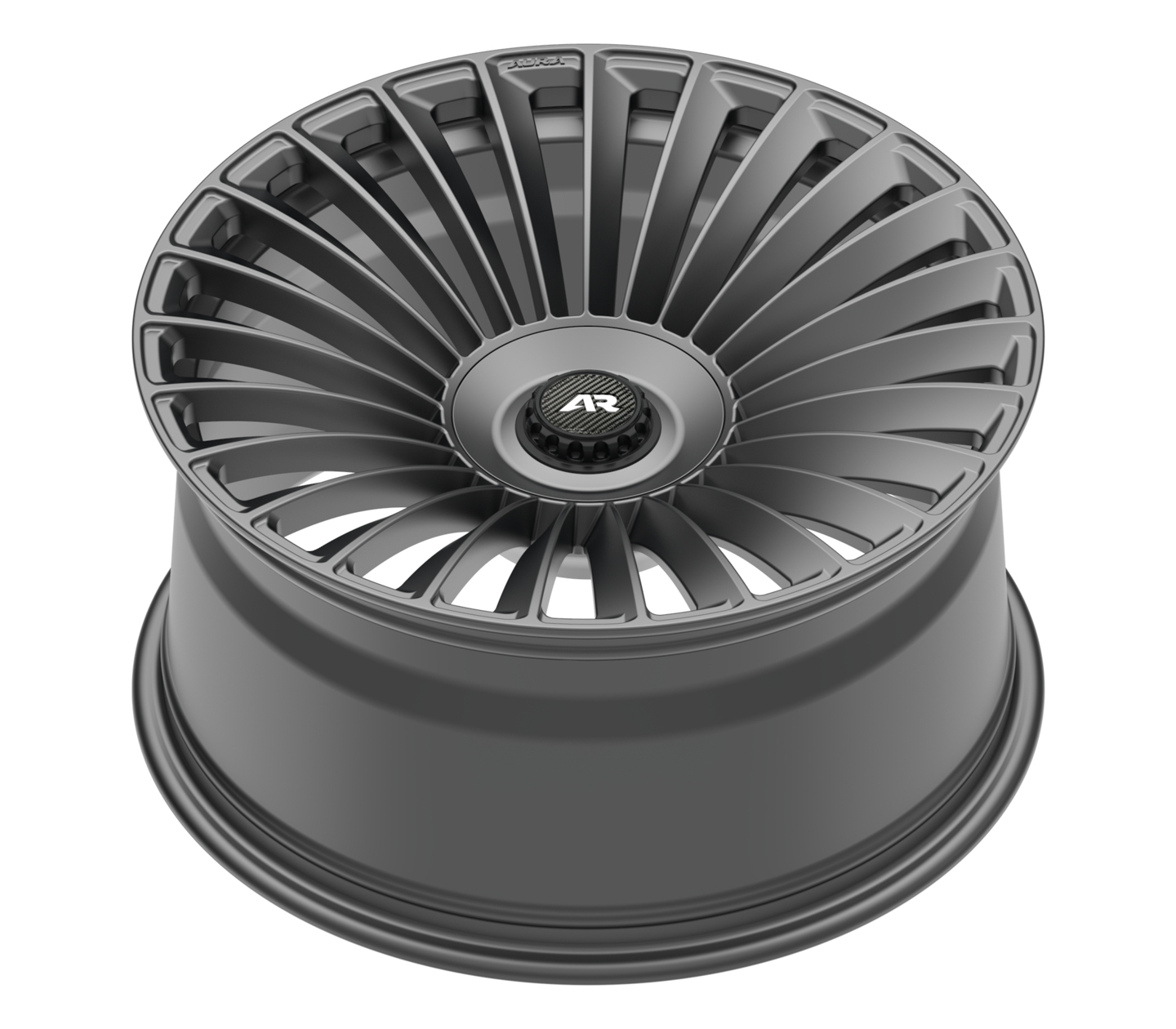 Aura Forged Wheels AURUM ONE satin grey with center-lock cap