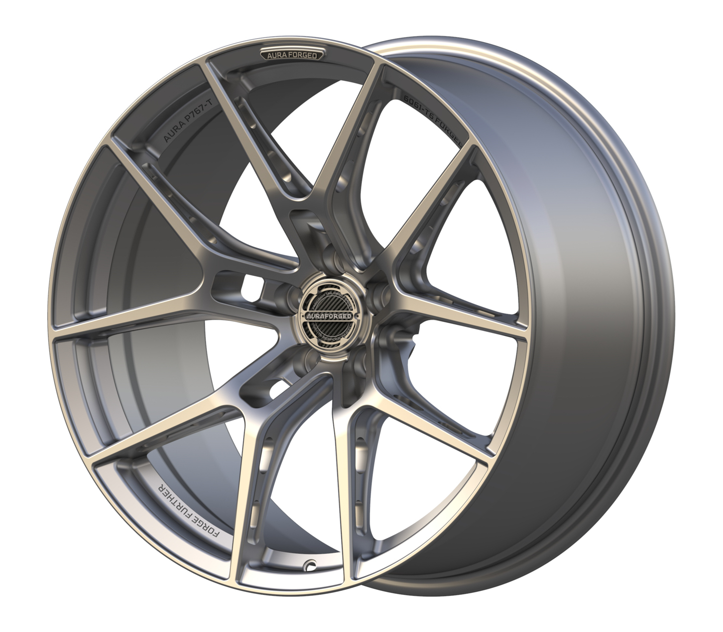 Aura Forged Precision P767-T Custom Forged Wheels