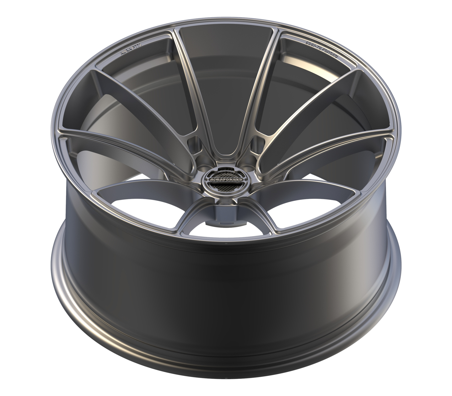 Aura Forged Wheels Precision Series P771 Tinted Satin Silver Forged Wheels