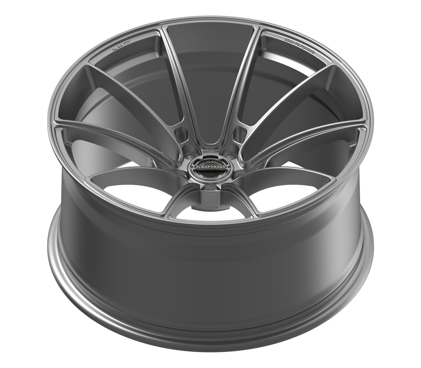 Aura Forged Wheels Precision Series P771 Satin Silver Forged Wheels