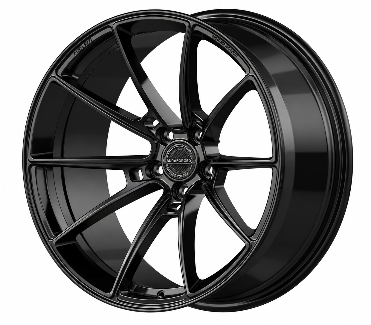 Aura Forged Wheels Precision Series P771 Gloss Black Forged Wheels