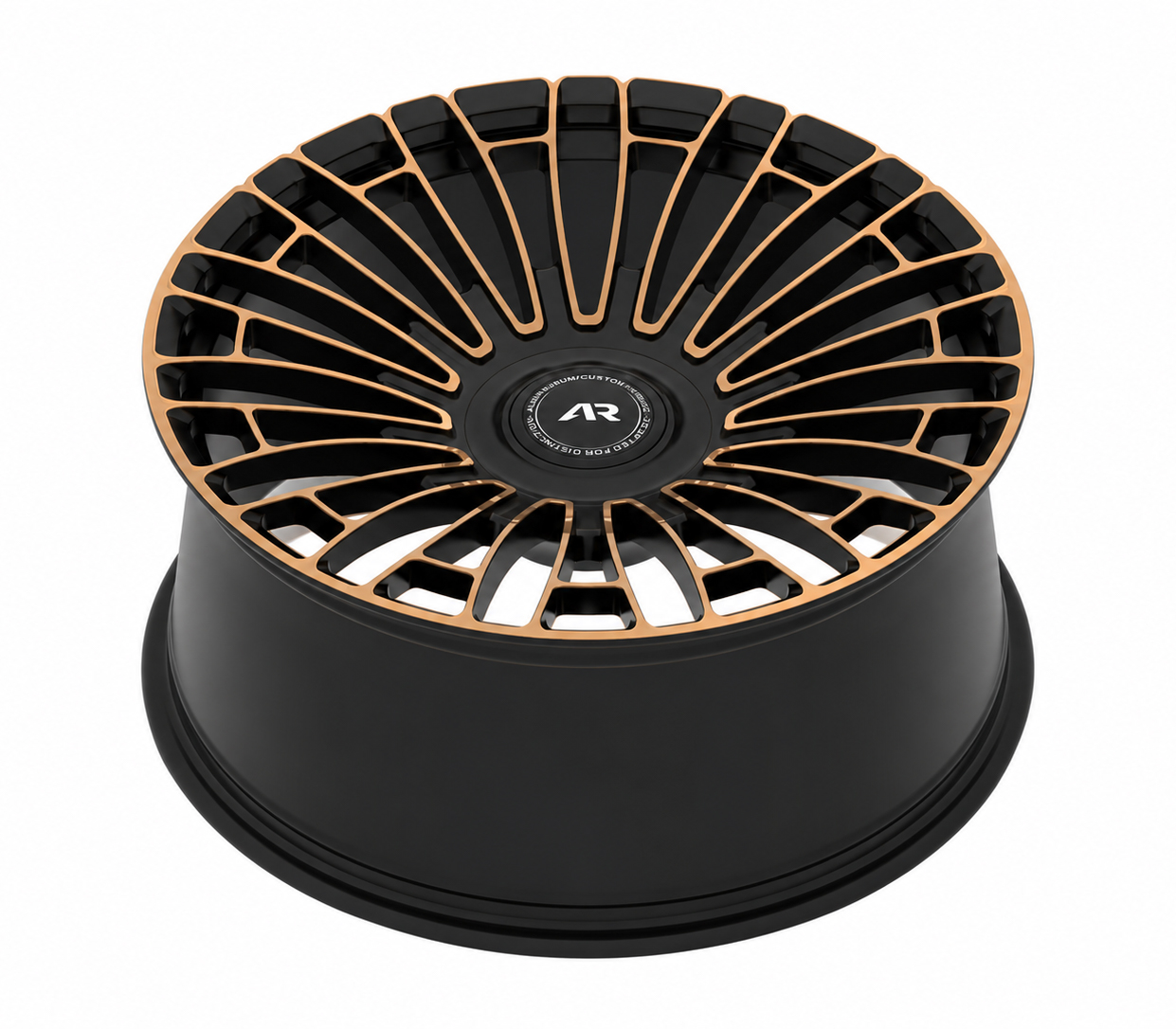 Aura Forged Aurum Eight Forged Wheels Satin Bronze