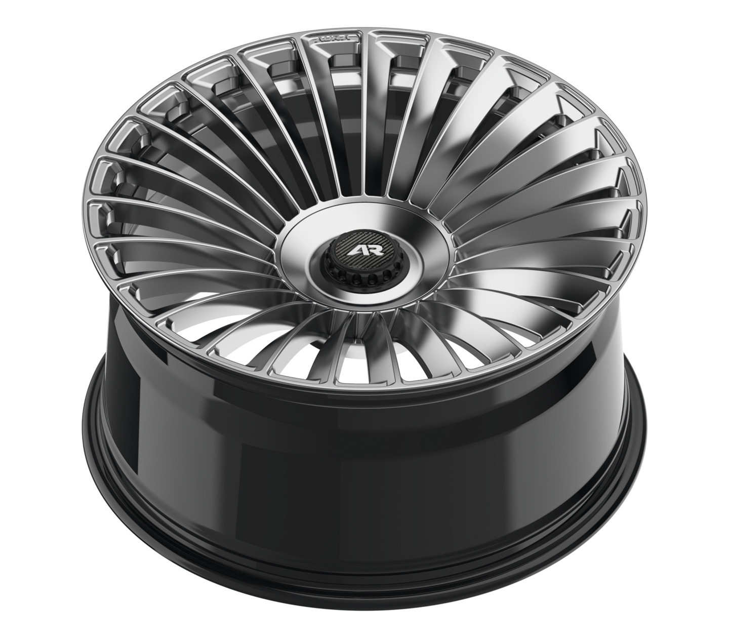 Aura Forged AURUM ONE diamond black with center-lock cap