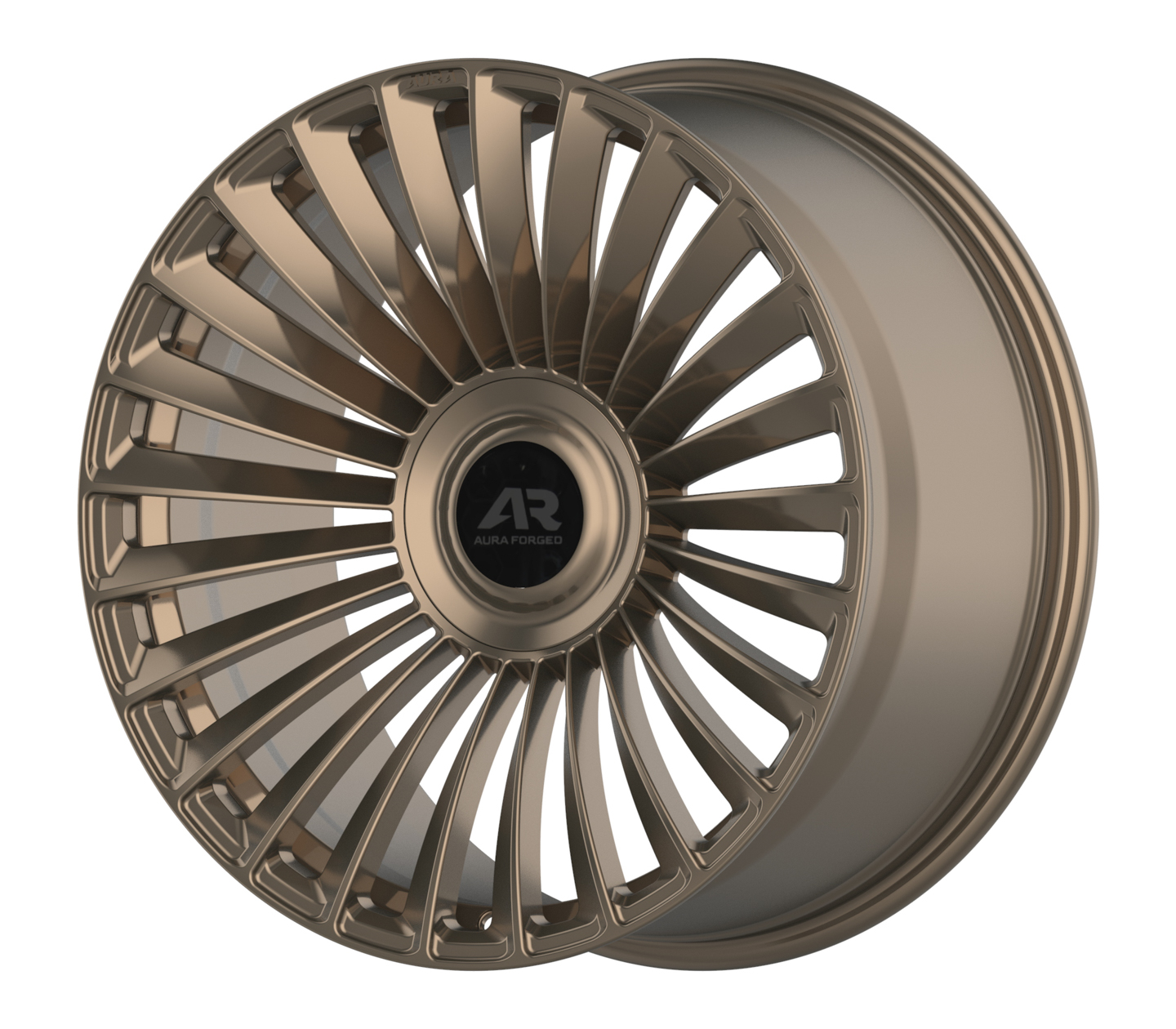 Aura Forged AURUM ONE satin bronze with floating cap